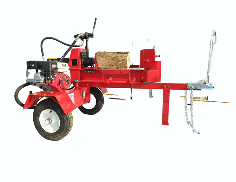 27t 15HP Gasoline Engine Ce Approved Hydraulic 4-Way Wedge Log Splitter